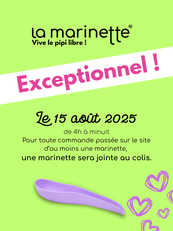 marinette pour les femmes qui urinent debout