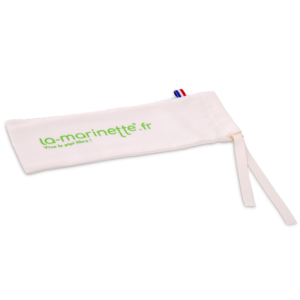etui coton avec lien pour marinette